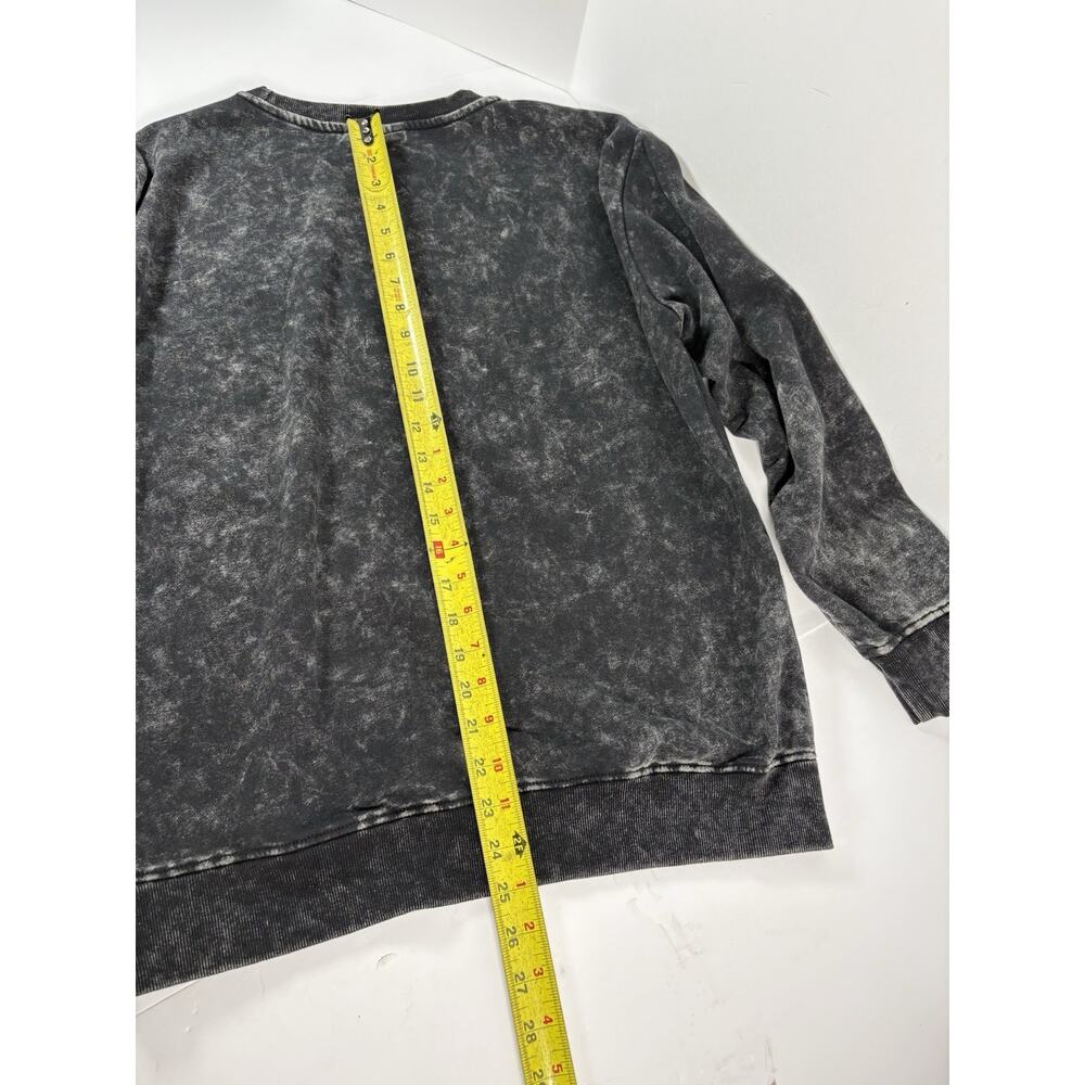 Def Leppard Rock Of Ages 1986 Acid Wash Graphic Sweatshirt Women's Large - Picture 9 of 9